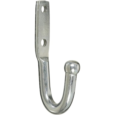 National Hardware National Hardware Zinc-Plated Silver Steel 3-3/4 in. L Rope/Tarp Hook 1 pk N220-533